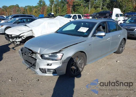 2014 Audi S4 3.0T Premium Plus из США, поврежденный, VIN WAUDGAFL4EA071608